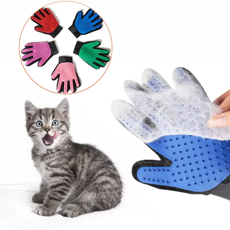 Rubber Glove Cleaning - Gant de toilettage pour animaux de