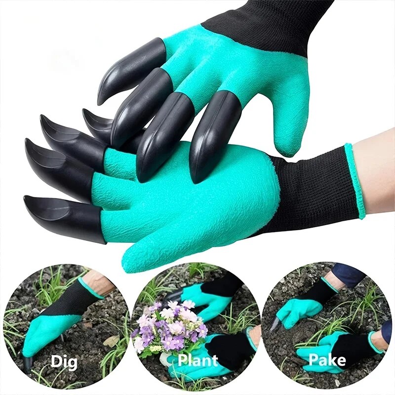 Gardening Glove Waterproof - Gants de jardin, résistants aux piqûres,