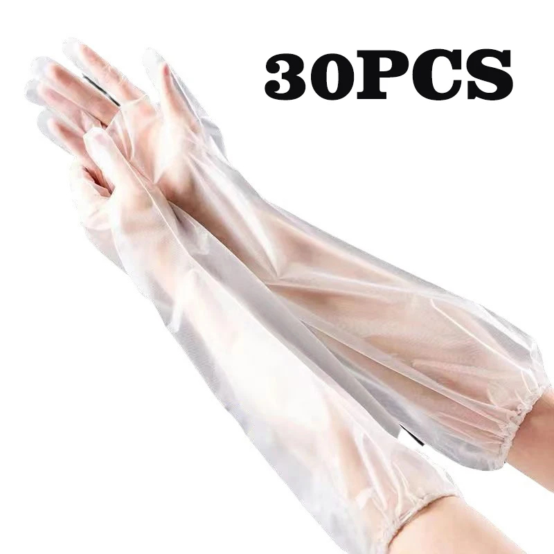 Rubber Glove Cleaning - 30 pièces de gants de protection