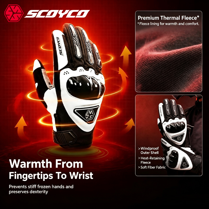 Gants de moto d'hiver Scoyco,  - Work Glove Impact avis et prix