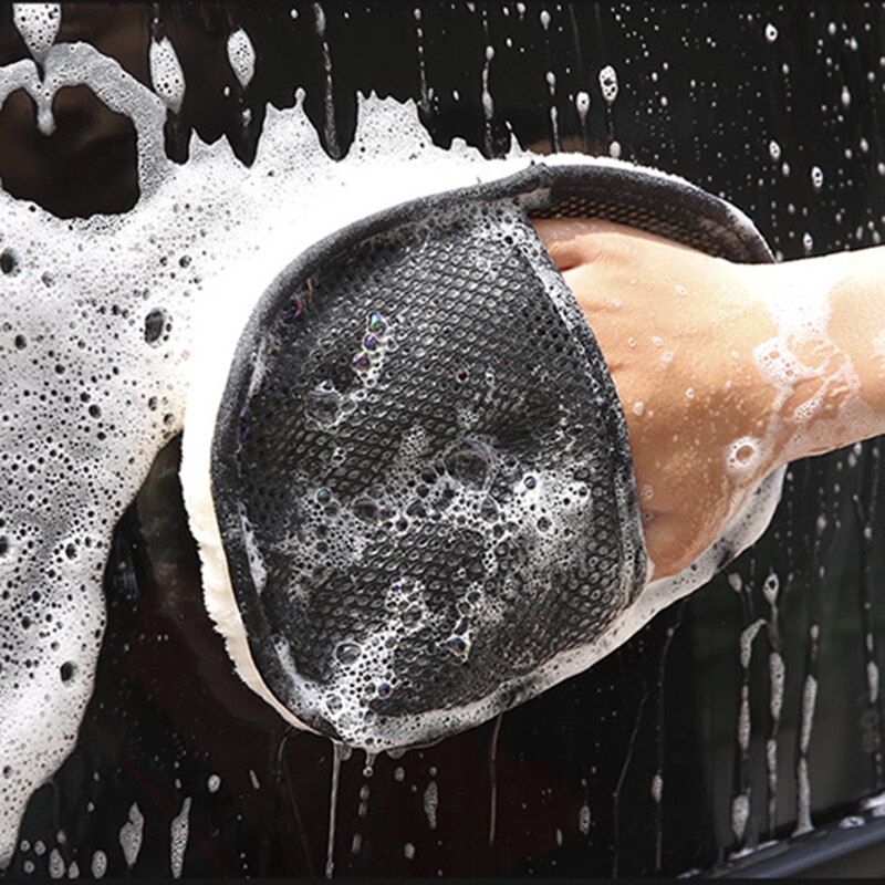 Gants de lavage de voiture dou - Wool Glove Lined avis et prix